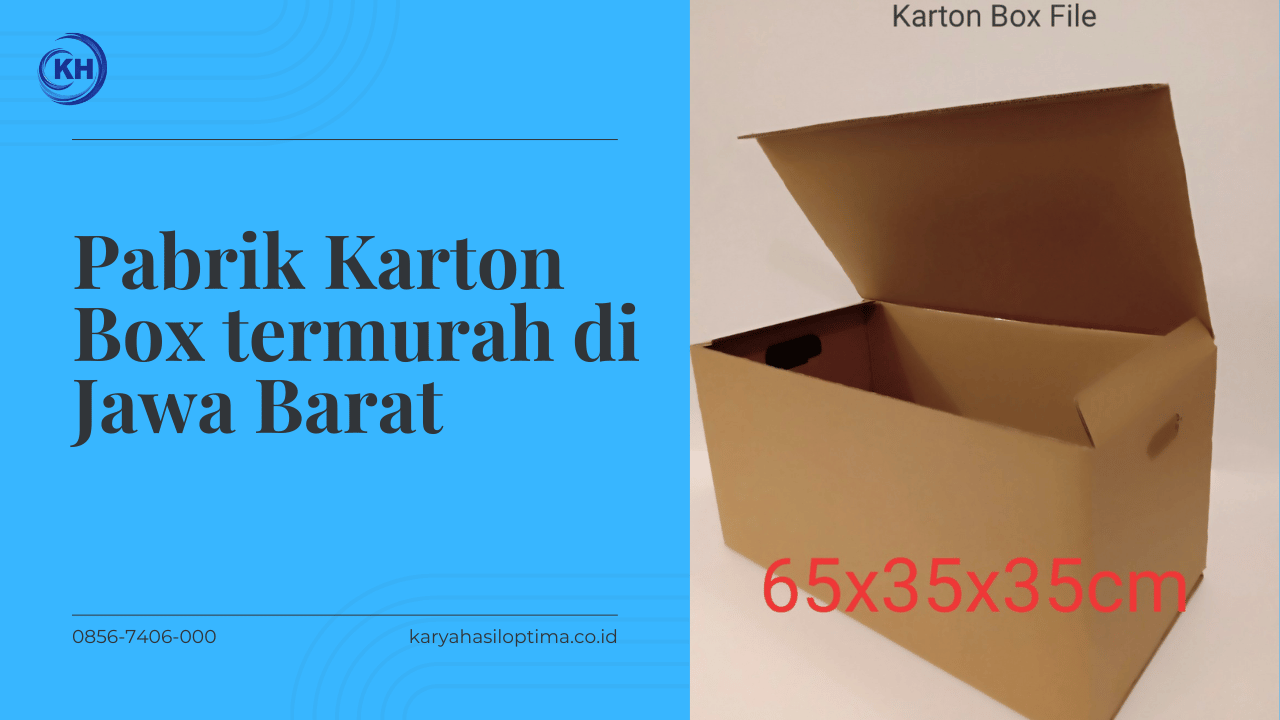 Pabrik Karton Box termurah di Jawa Barat
