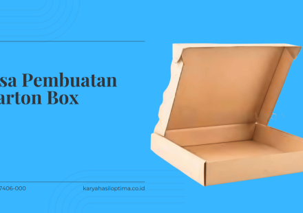 Jasa Pembuatan Karton Box